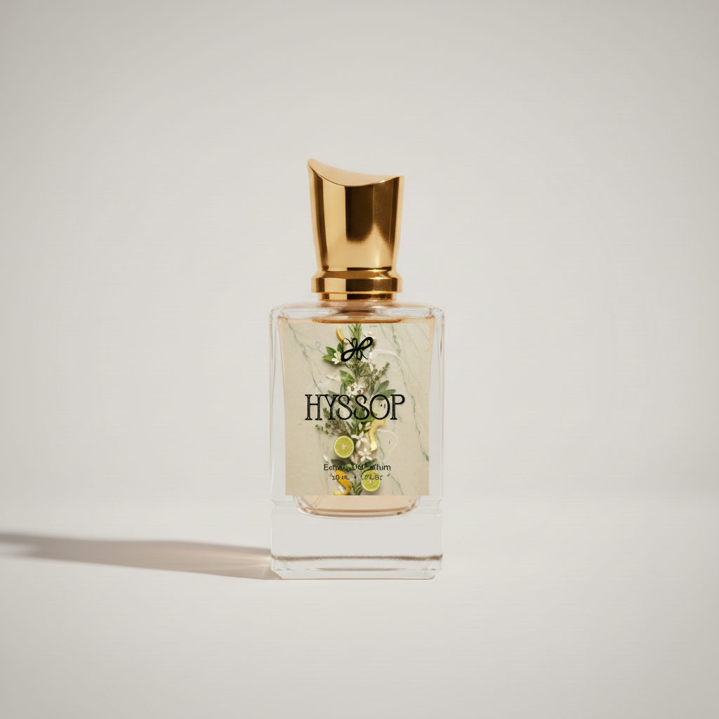 Flora Night bottle with Hyssop label