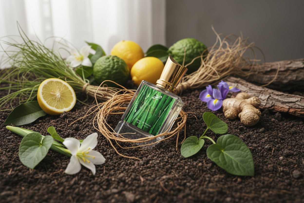 Terra – Realistic Fragrance Notes Shot