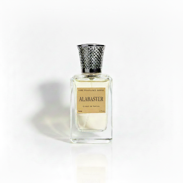 Alabaster fragrance label