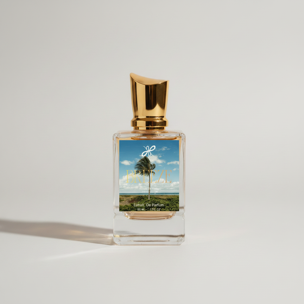 Breeze Exact Label on Bottle
