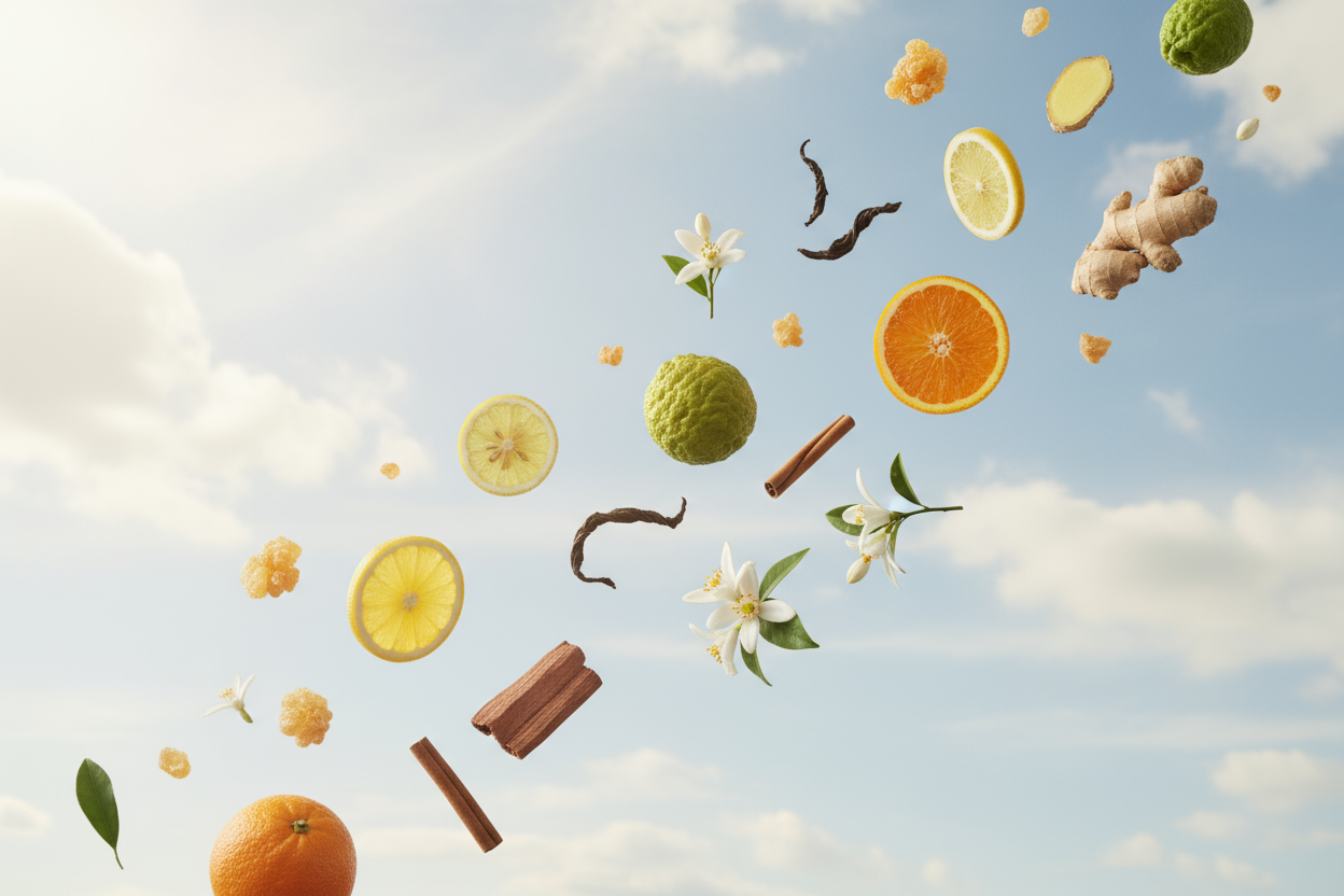 Breeze Fragrance Ingredients Floating