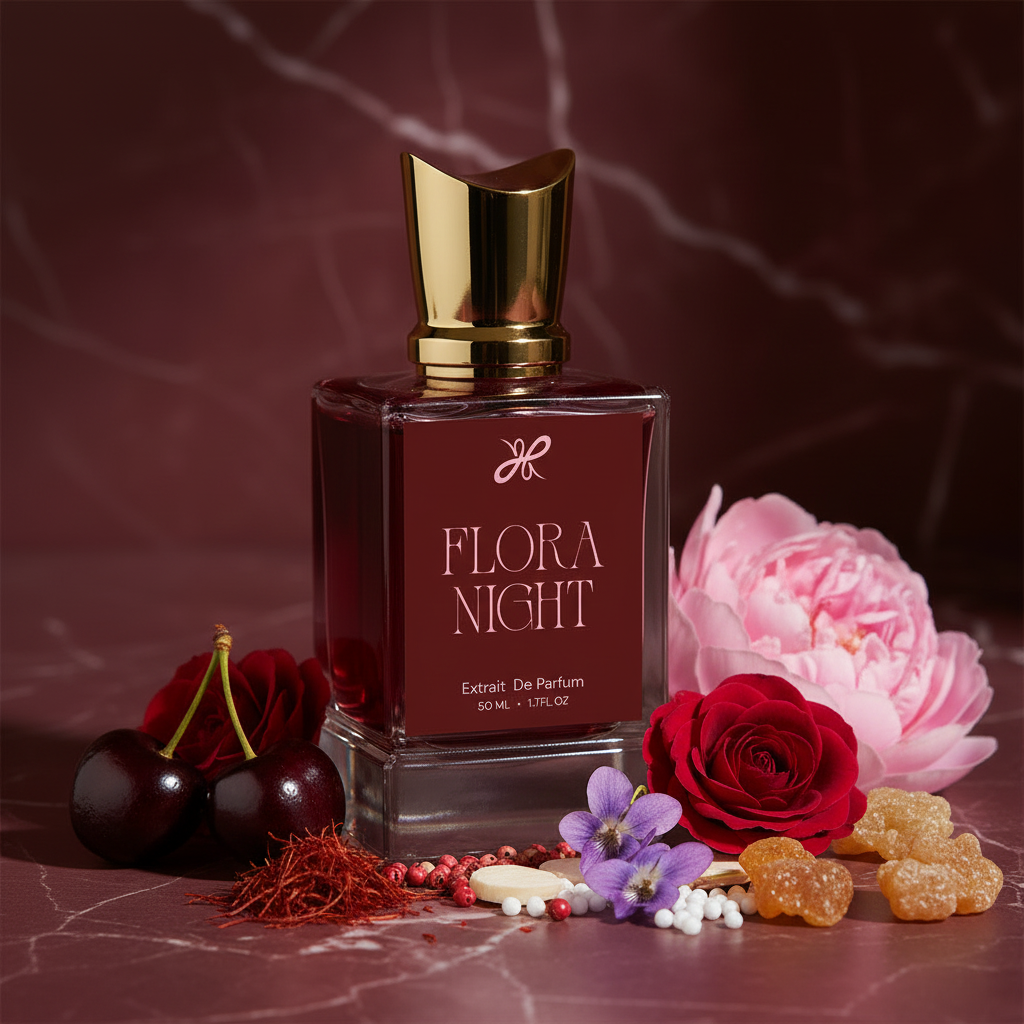 Flora Night Extrait De Parfum - Clean Background