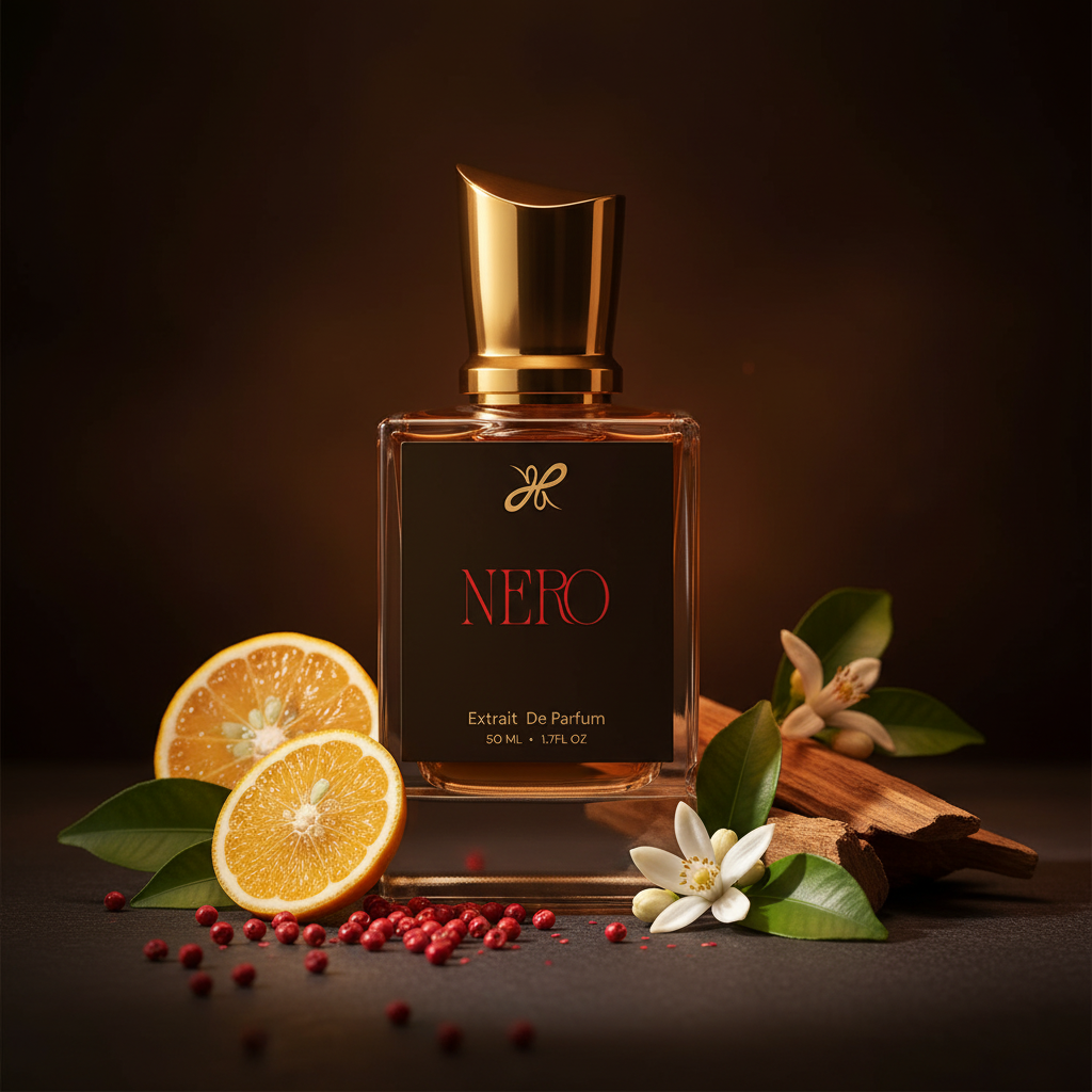 Nero Extrait De Parfum with Correct Bottle