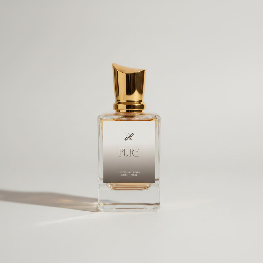 Pure Label on Bottle
